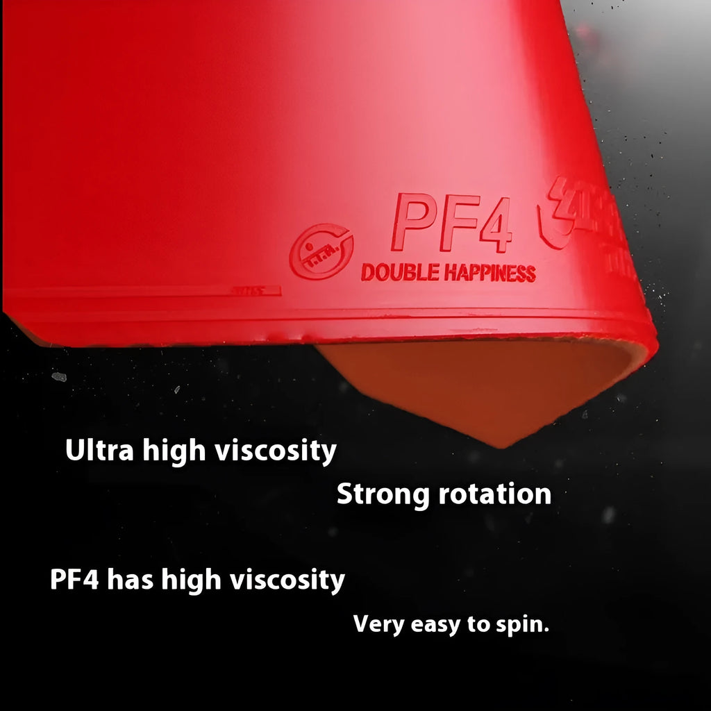 Fast Attack Sticky Classic-50 PF4-50 table tennis racket in red and black colour options