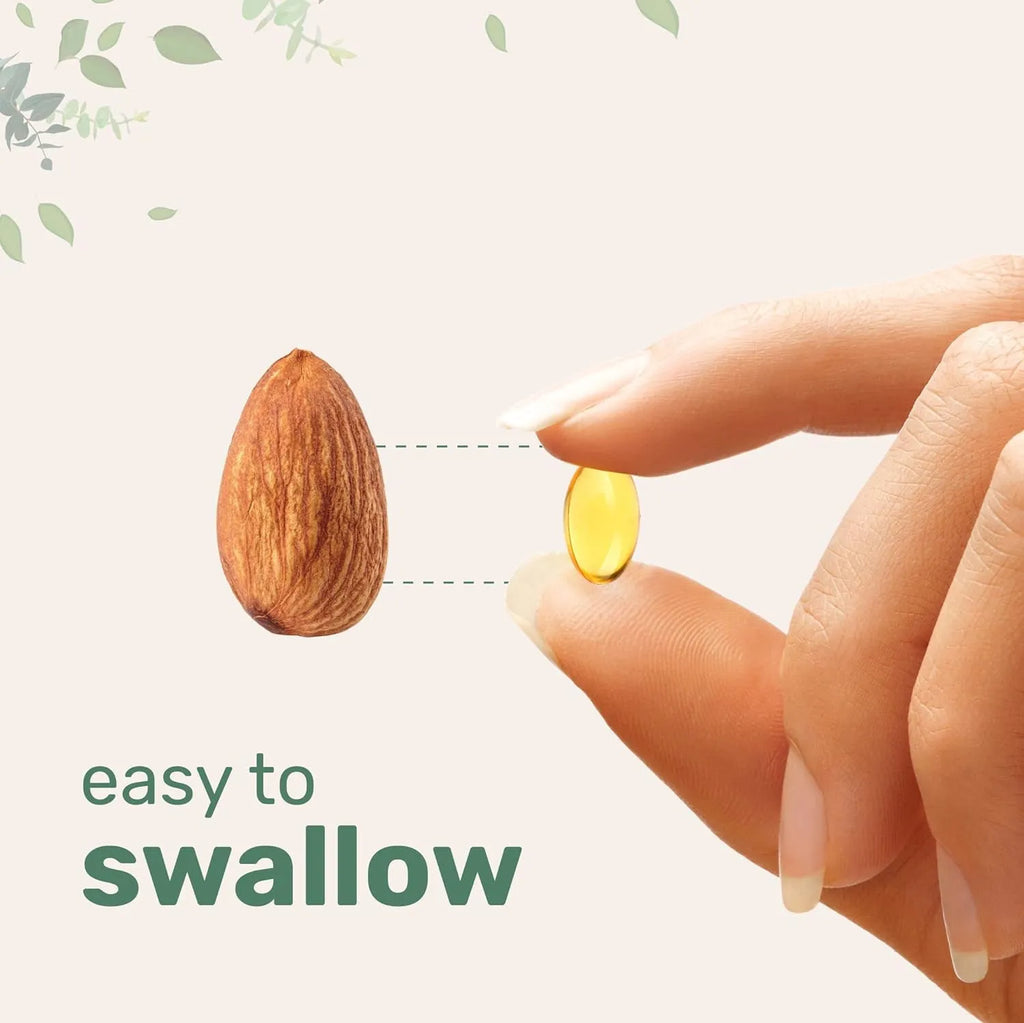 Butter Black Seed Oil Soft Capsules bottle with 180 or 300 tablet options