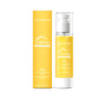 50ml bottle of Shiny Sunscreen Spray with a spray nozzle