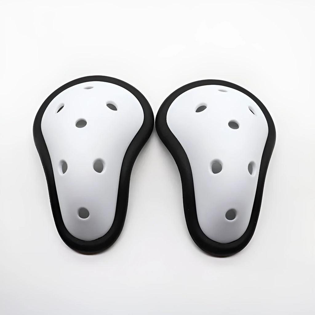 Rubber sports genital protector for martial arts and contact sports in adult and children sizes