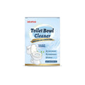 Four-pack toilet cleaning powder with 30g individual packs, 120g total with citric acid formula