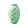 Green and white washable gel lint roller balls for pet hair removal on fabrics