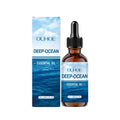 30ml bottle of Deep-Ocean essential oil with a silver roll-on applicator top.