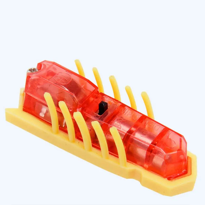 Mini electric bug pet toy showing ladybug design with motorised walking movement on flat surface