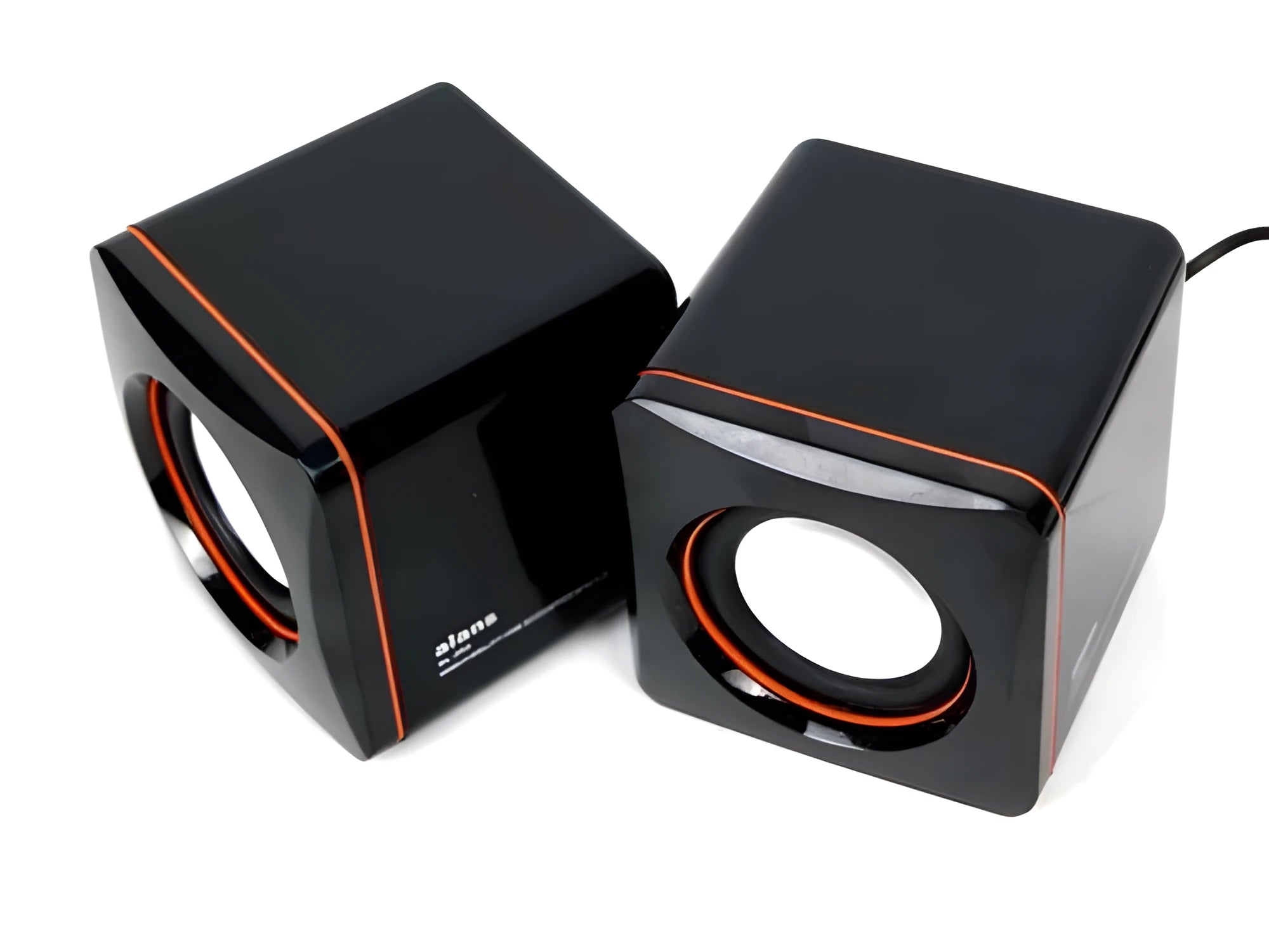Small black square USB speaker for 700B model computer desktop