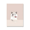 40x60cm modern simplicity canvas wall art with white border for living room or bedroom
