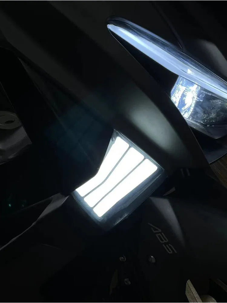 Yellow LED cornering indicator light kit for Tianying TS150 motorcycle 2020-2022 models