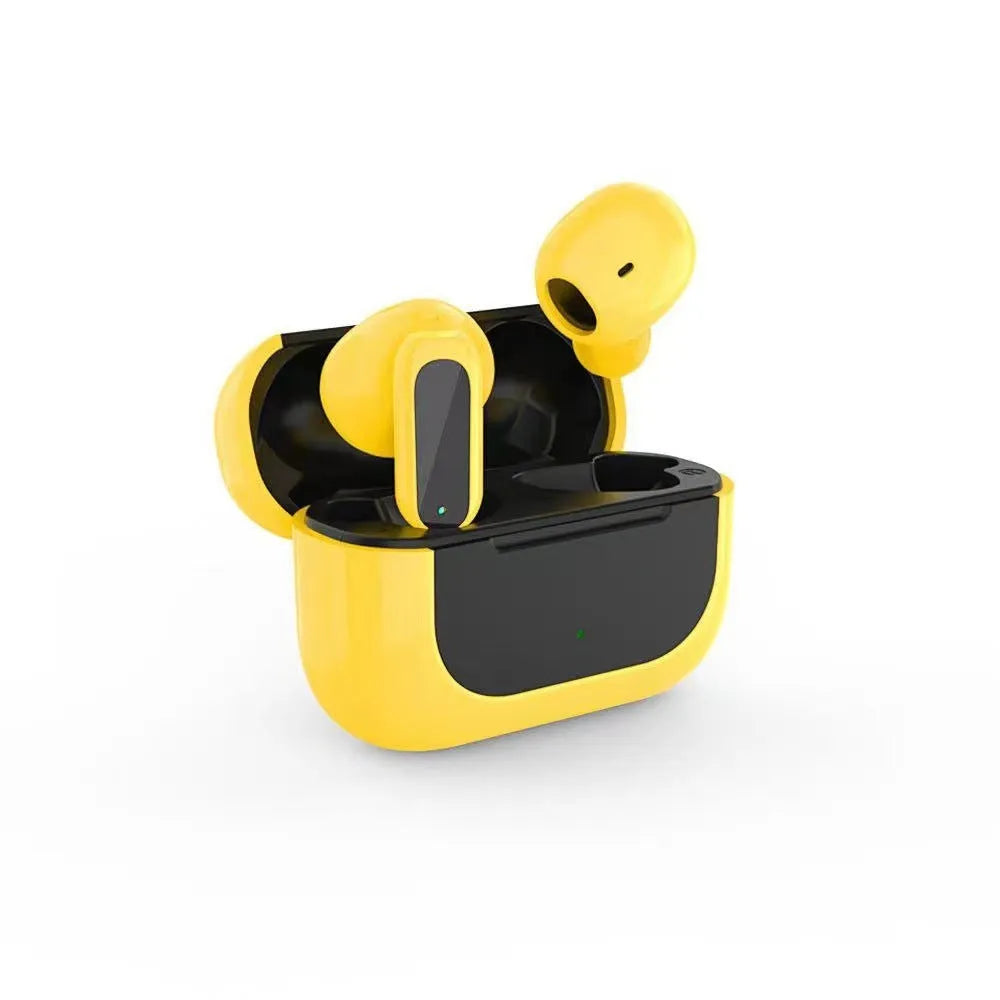 Jerry cartoon wireless Bluetooth headphones in black, white and yellow colours