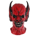 Red bat horror mask head cover made from RP foam for Halloween and costume parties