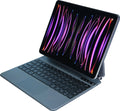 Bluetooth wireless keyboard with magnetic protective sleeve for iPad tablets in black white pink purple blue colours