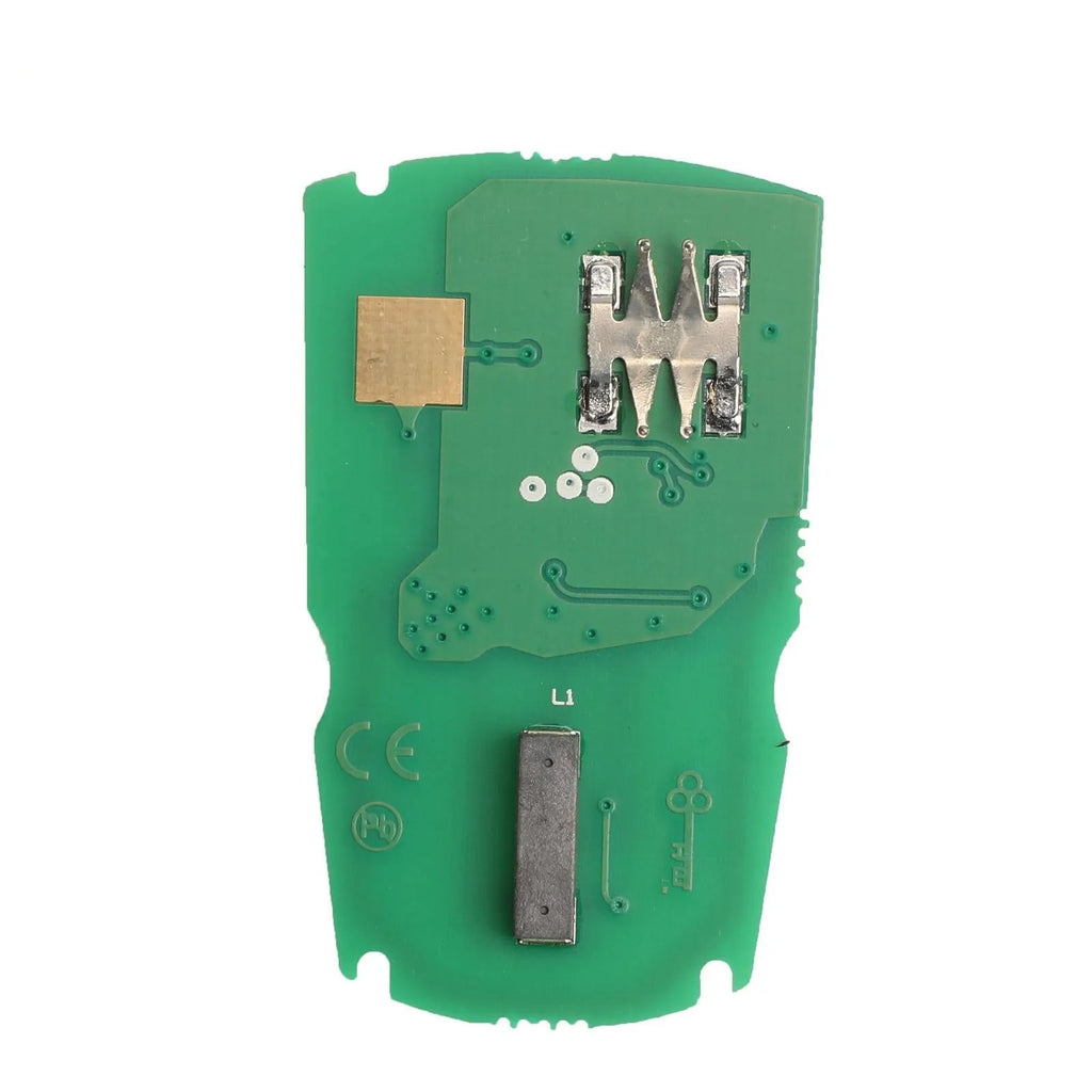 BMW CAS3 remote control key replacement with three keys showing metal and plastic construction