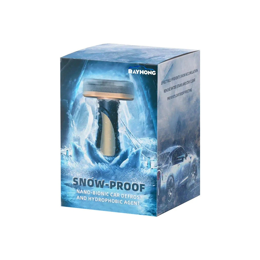 Hydrophobic nano coating car snow brush with compact 5x9x14cm dimensions and PE construction