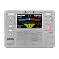 TM-60 model tuner and metronome device with plastic shell in black or white colour options