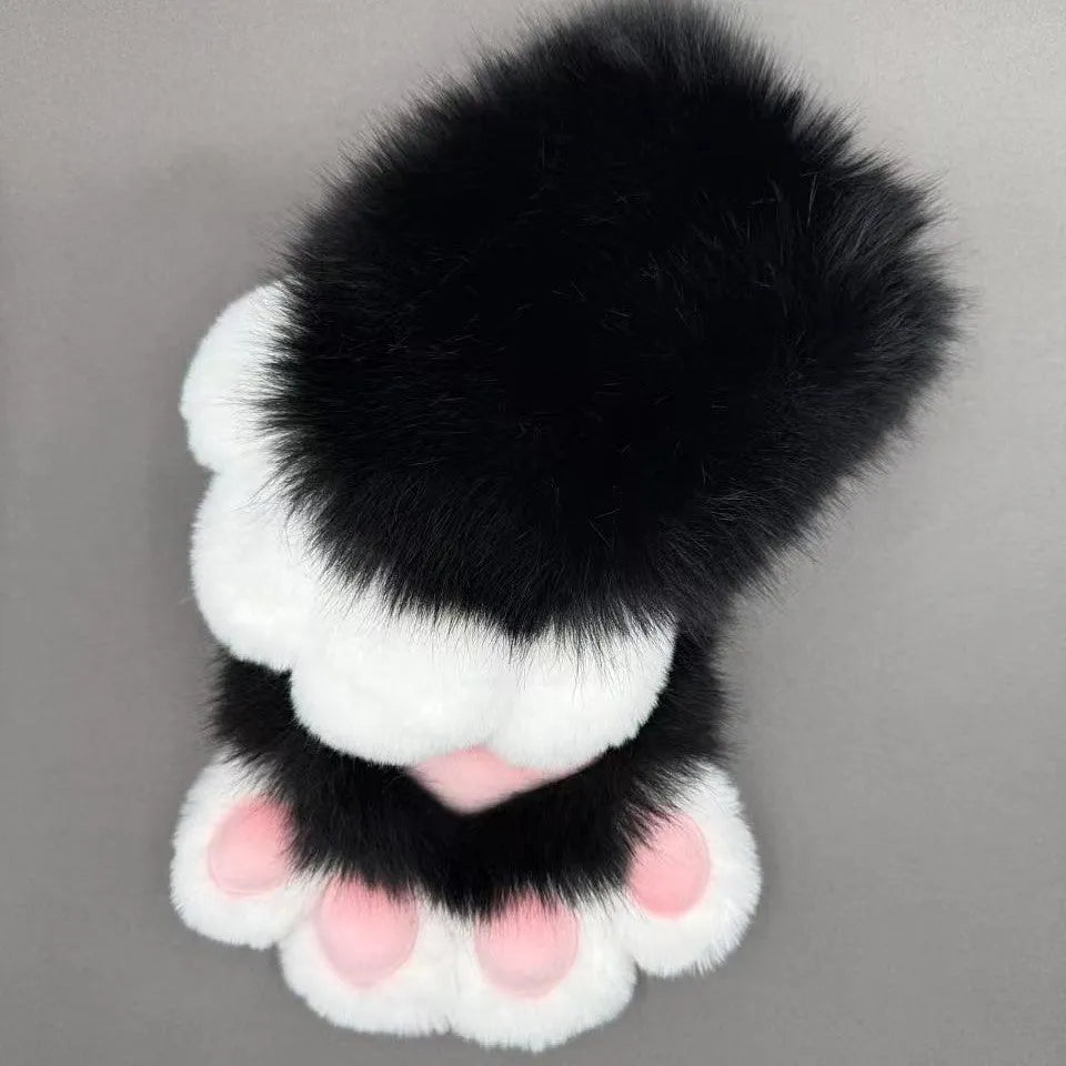 Colourful animal claw cosplay gloves in various colour combinations with free size fit