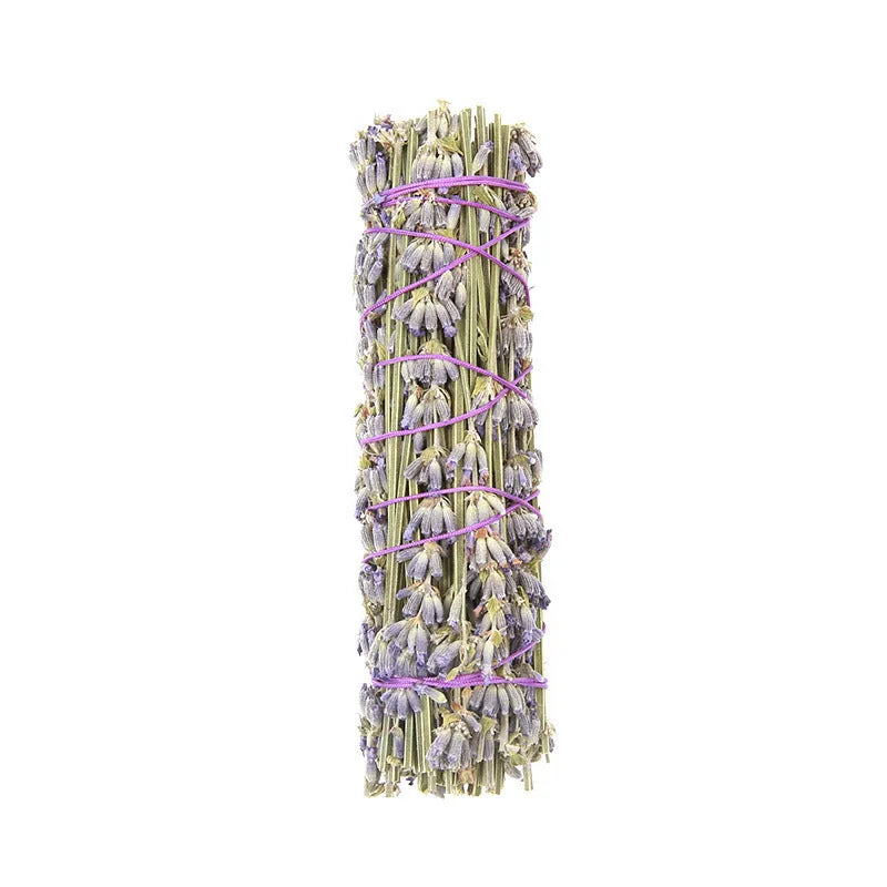 4-inch natural dried flower aromatherapy stick with lavender fragrance for home scenting