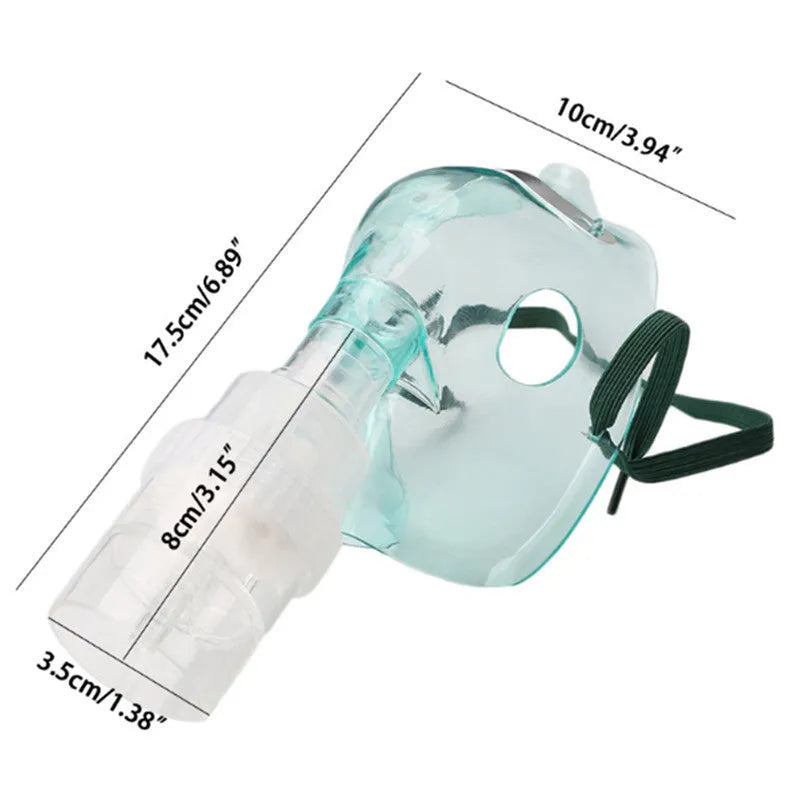 A grey silicone strap extender for face masks to relieve ear pressure.