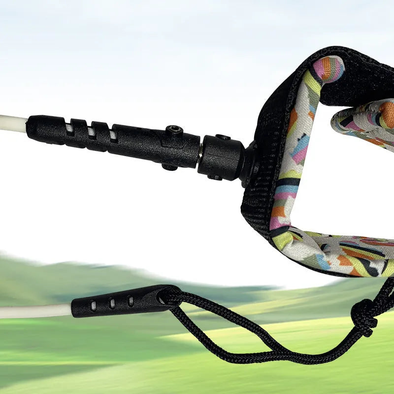 High-strength elastic surfboard hand holding rope for fitness training with 50kg tension limit.