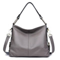Genuine leather crossbody bag in vertical square shape with multiple internal compartments and four colour options