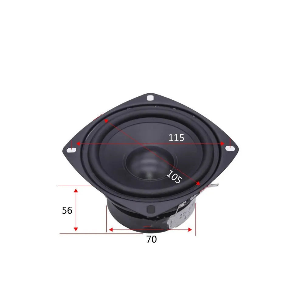 4-inch car coaxial horn speaker for General Motors vehicle audio modification