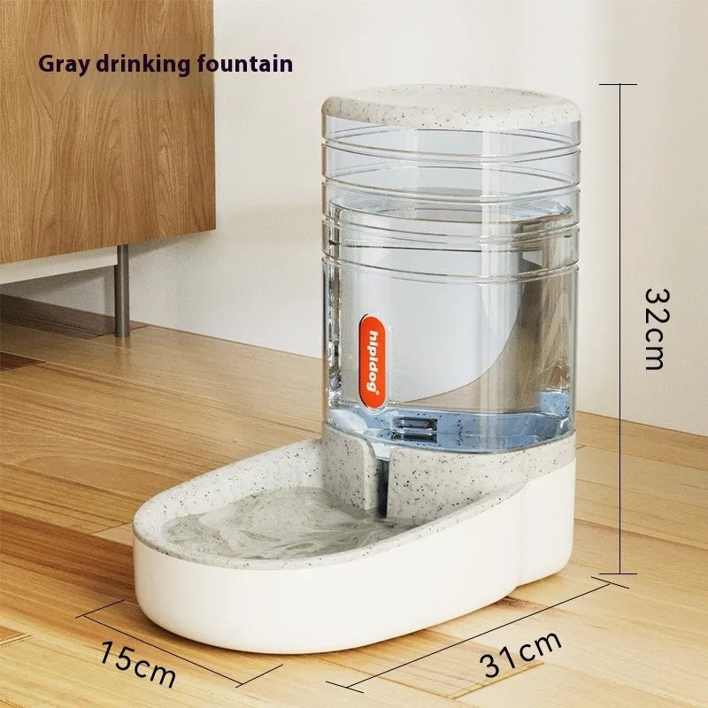 Second generation 3.8 litre automatic pet drinker for dogs and cats in blue, green, grey or pink