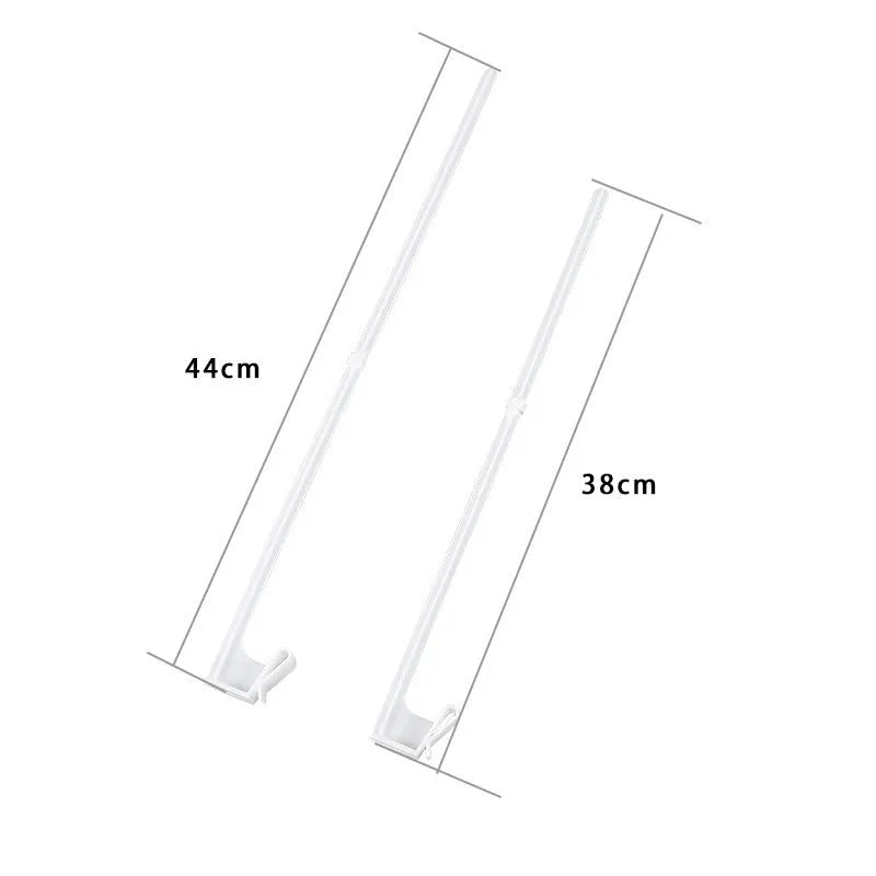 White PP plastic car window flag holder bracket for vehicle mounting