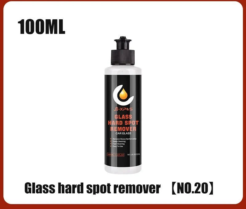 Glass oil film remover cleaning cream for car glass decontamination in three size formats