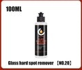 Glass oil film remover cleaning cream for car glass decontamination in three size formats