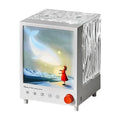 Aurora Treasure Box projection lamp projecting Star Sea Whale coloured light