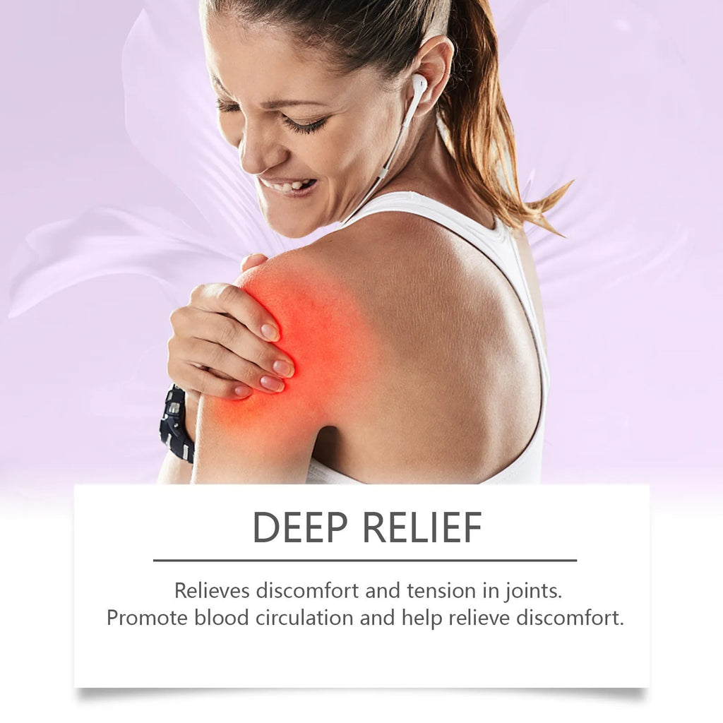 100g body massage gel tube for joint and muscle care with cooling menthol formula