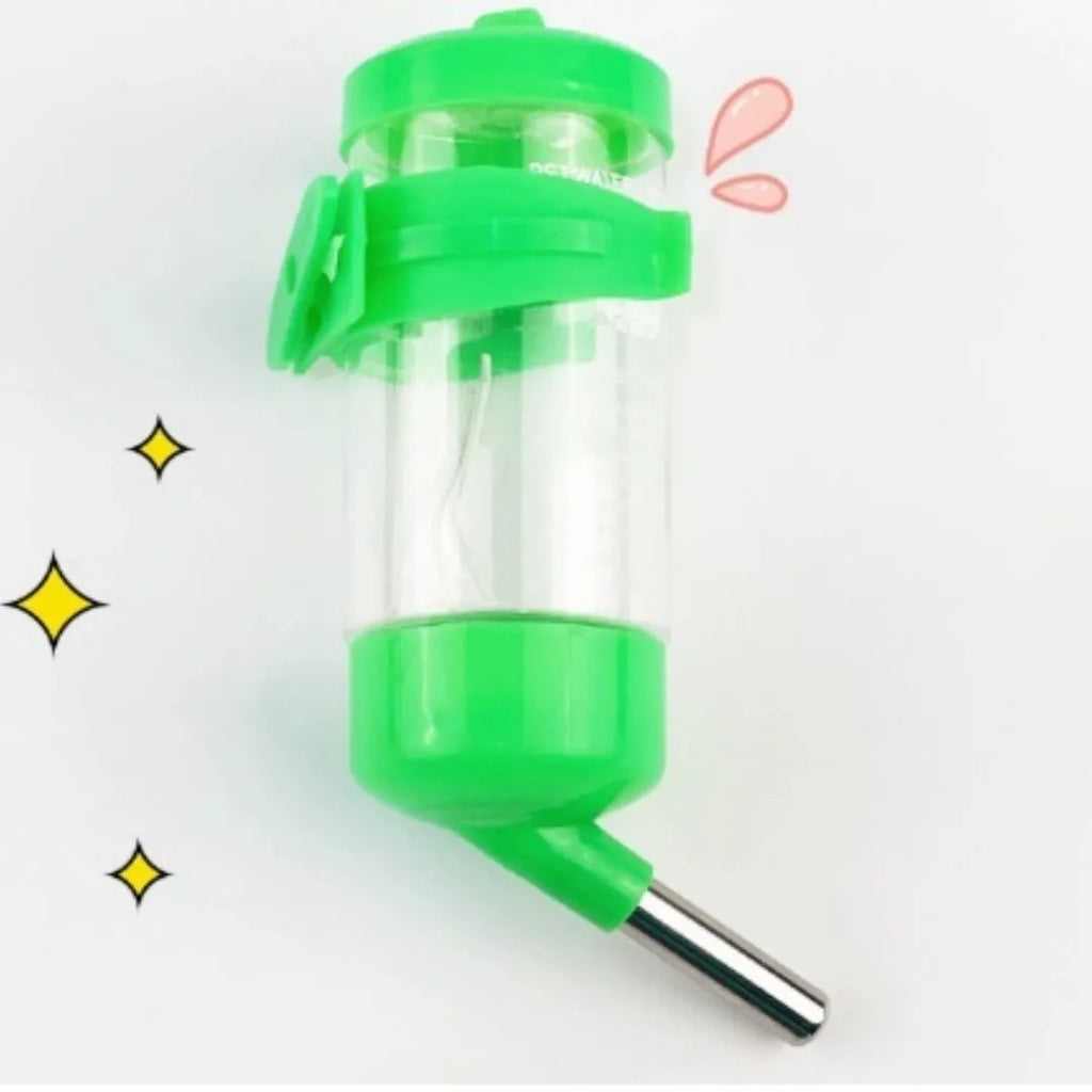 Plastic ball kettle leak-proof water feeder for small pets in assorted colours and sizes.