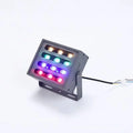 Waterproof aluminium LED rainbow tree lamp spotlight with colour projection for outdoor lighting