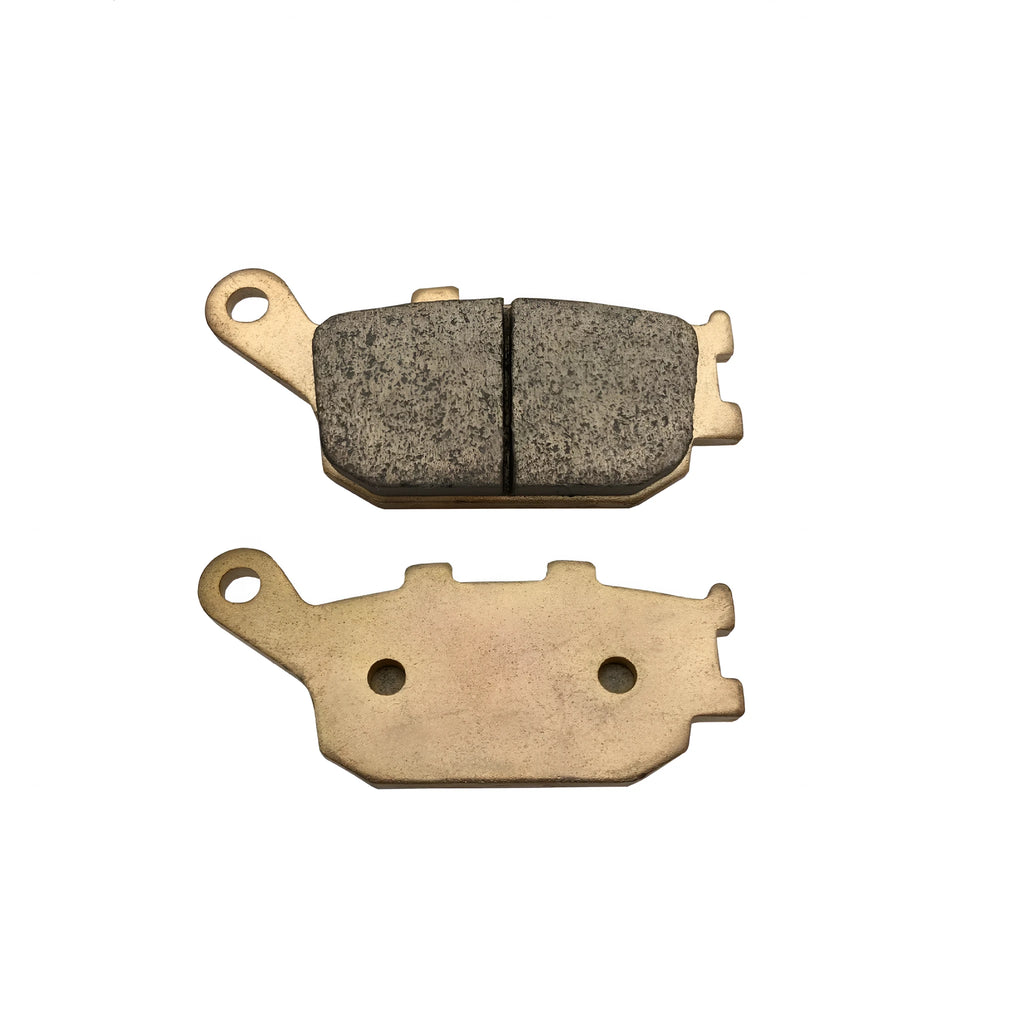Sintered asbestos-free rear brake pads for Honda CBR900RR, CBR929RR, and CBR954RR motorcycles