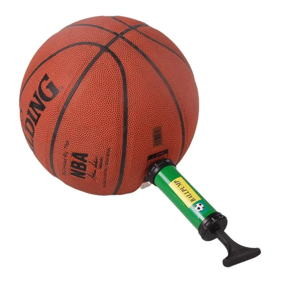 Manual plastic air pump for basketball volleyball football inflation, 20-32cm length in mixed colours