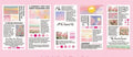 Landscape painting paper stickers measuring 60x120mm from famous art series