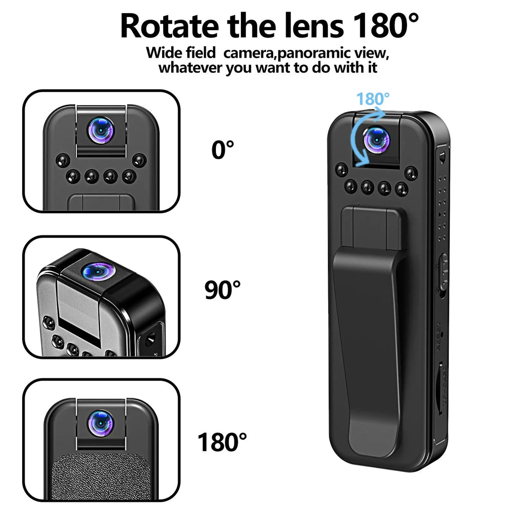 L7 HD video recorder with infrared night vision and WiFi connectivity