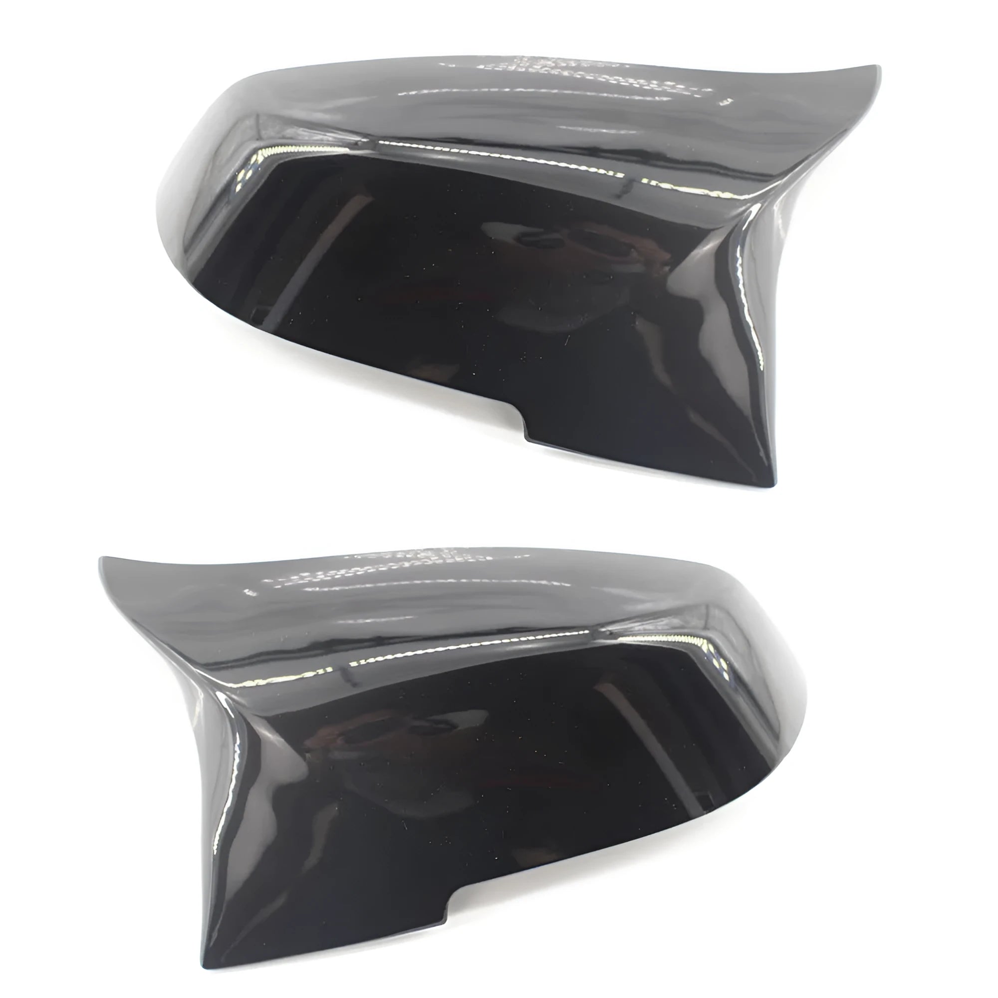 BMW 3 Series rear-view mirror shell replacement in paint bright black colour