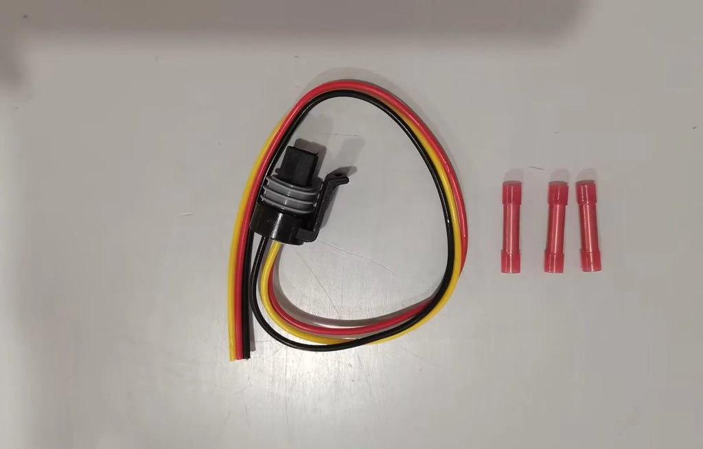 Genuine Ford F6TZ-9F838-A MAP sensor connector with attached wire for F4 and F6 engines.