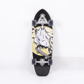 White maple wooden street scooter with 31-inch deck for urban riding