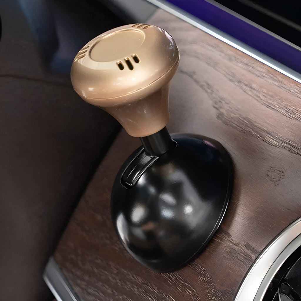 Car one-click start rocker joystick in plastic and alloy with four colour options for engine start-stop button replacement