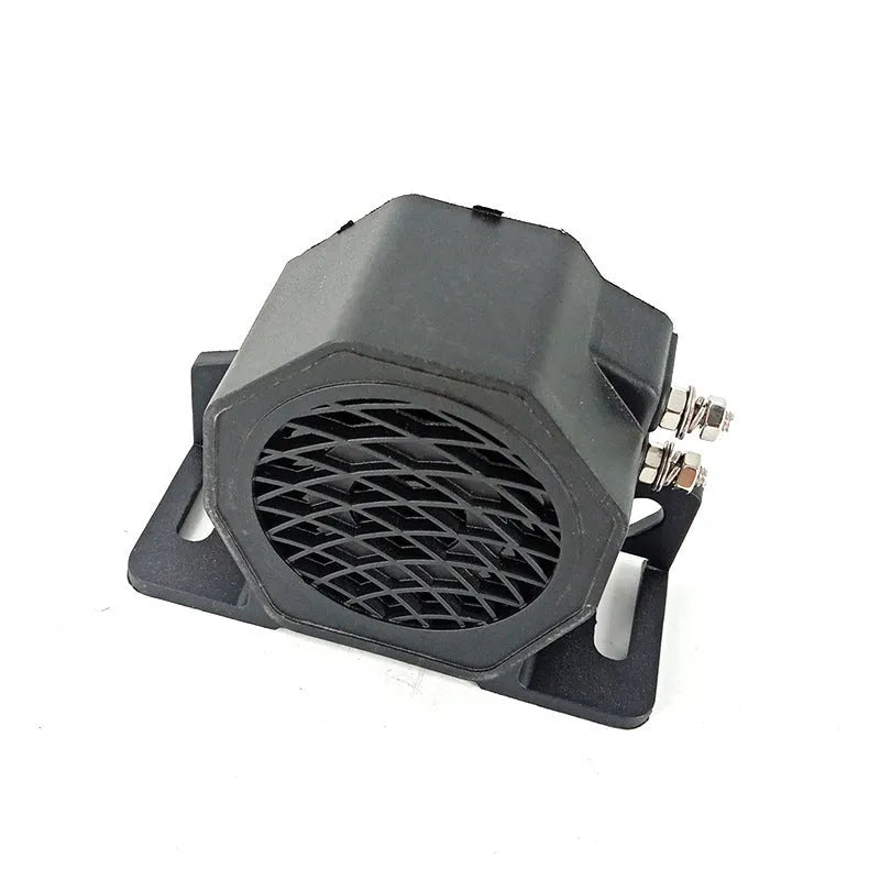 Black GQ-208A 12-80V electronic reversing horn or buzzer unit