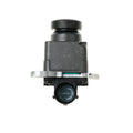 Black plastic reversing camera for Dodge Ram trucks with rotating adjustable lens