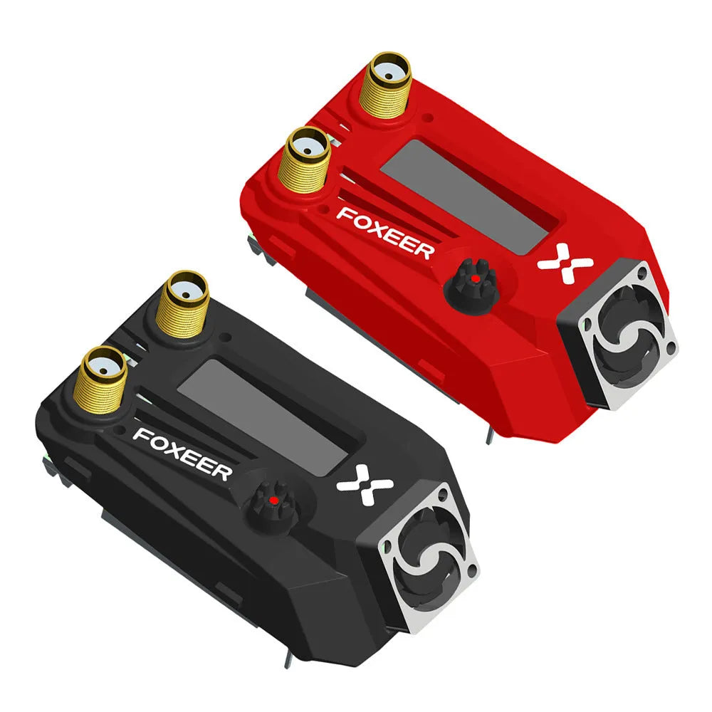 Black Wildfire dual receiver FPV module compatible with Fatshark goggles