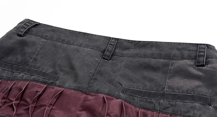 Boys' wide-leg function pants in refined Korean style with solid colour options