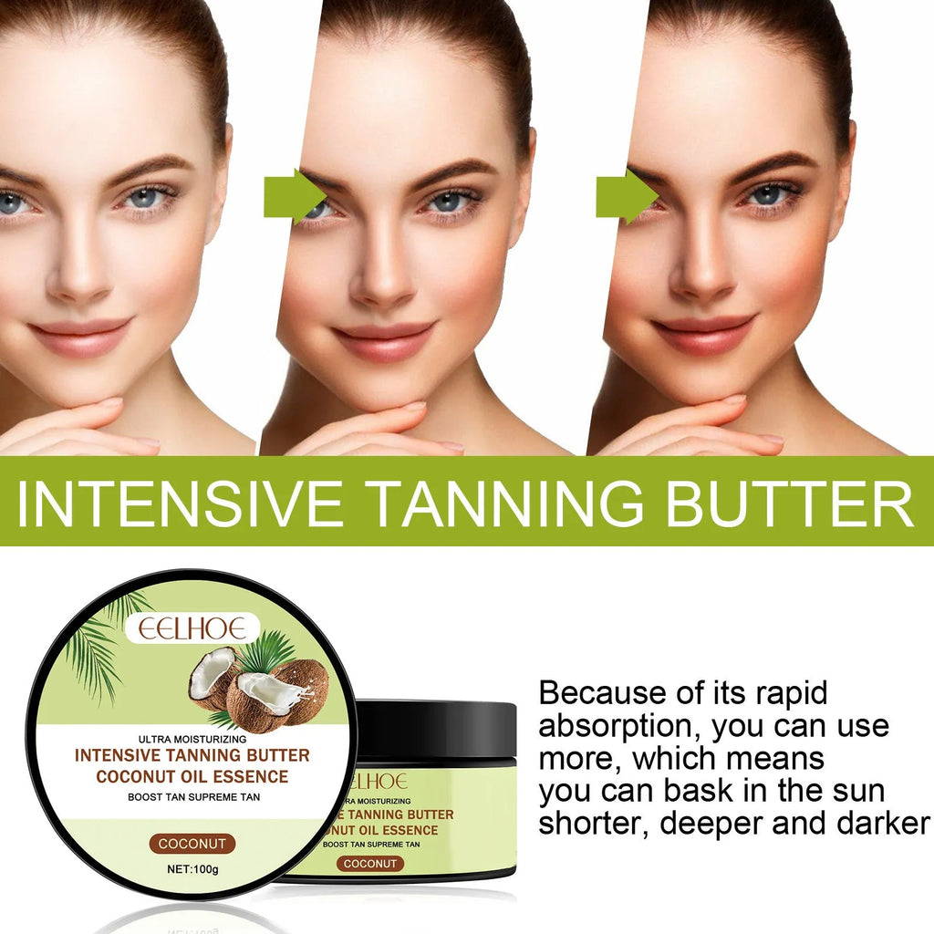100g jar of Coconut Help Black Frost blackening cream for evening skin tone