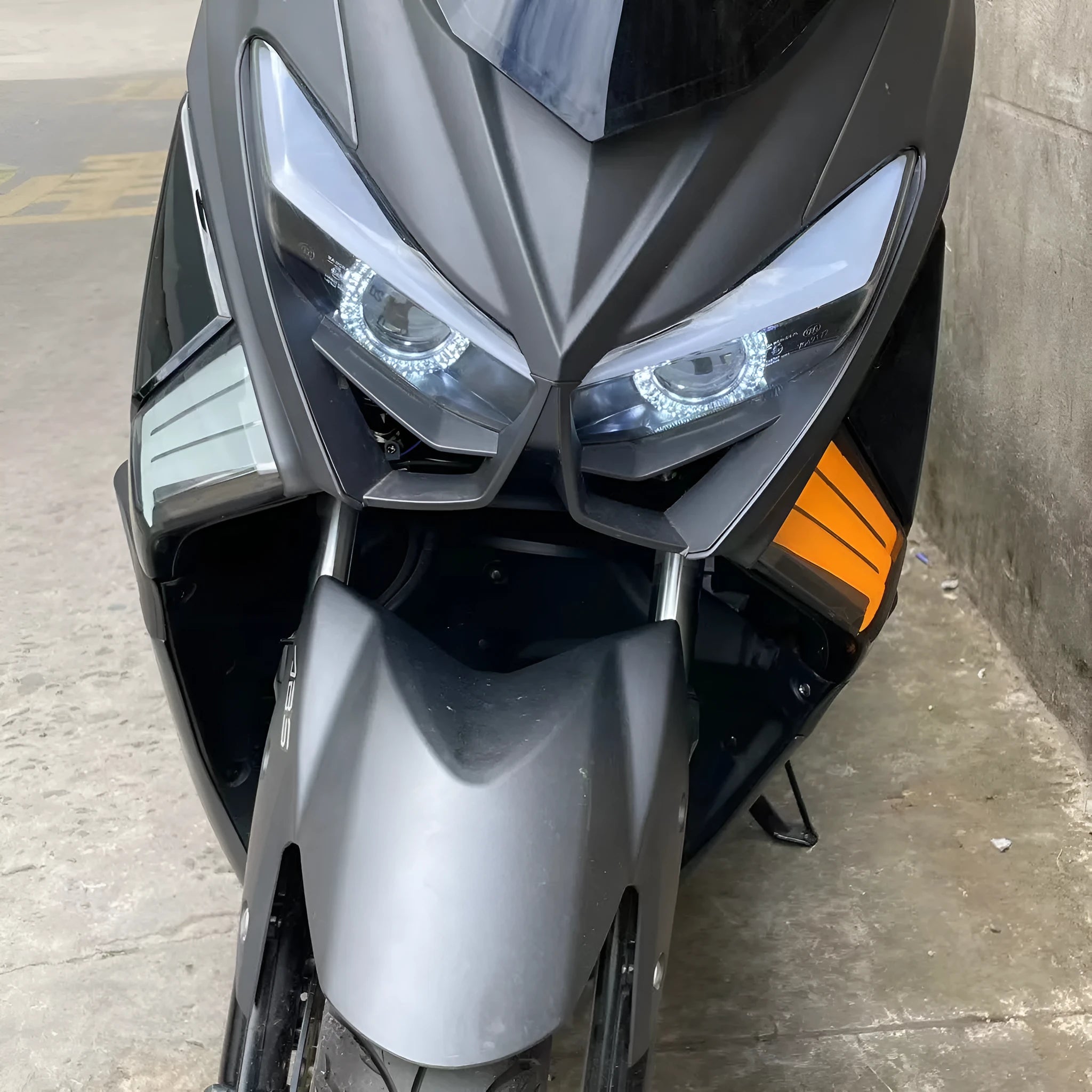 Yellow LED cornering indicator light kit for Tianying TS150 motorcycle 2020-2022 models