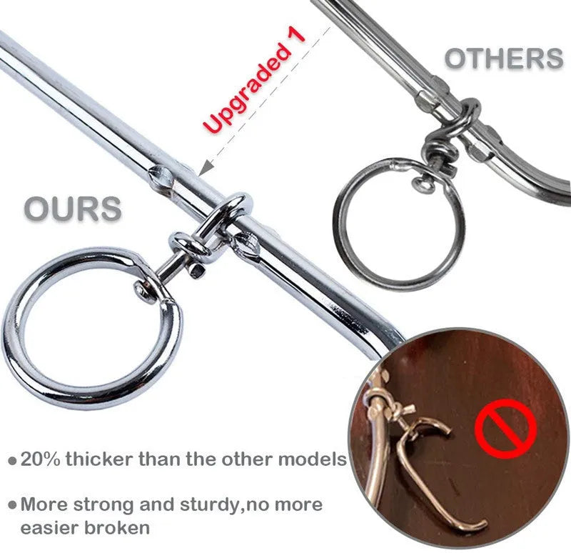 Solid steel spiral dog tie out stake for secure ground tethering outdoors.