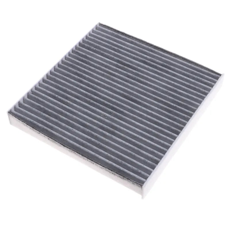 Grey Geely car air conditioning filter element measuring 215x210x30mm
