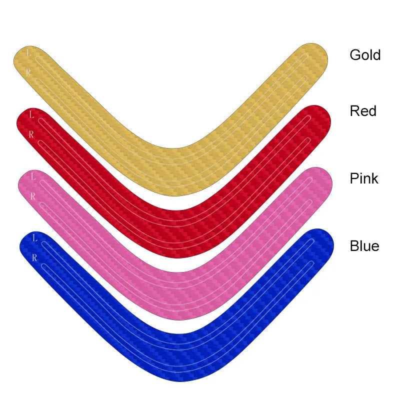 PS5 console light bar vinyl sticker in carbon fibre texture available in blue, gold, pink, and red colours