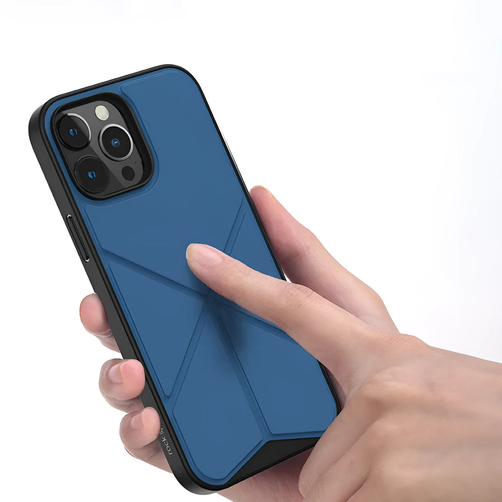 Slim black TPU phone case for iPhone 13, 13 Pro, and 13 Pro Max on a table.