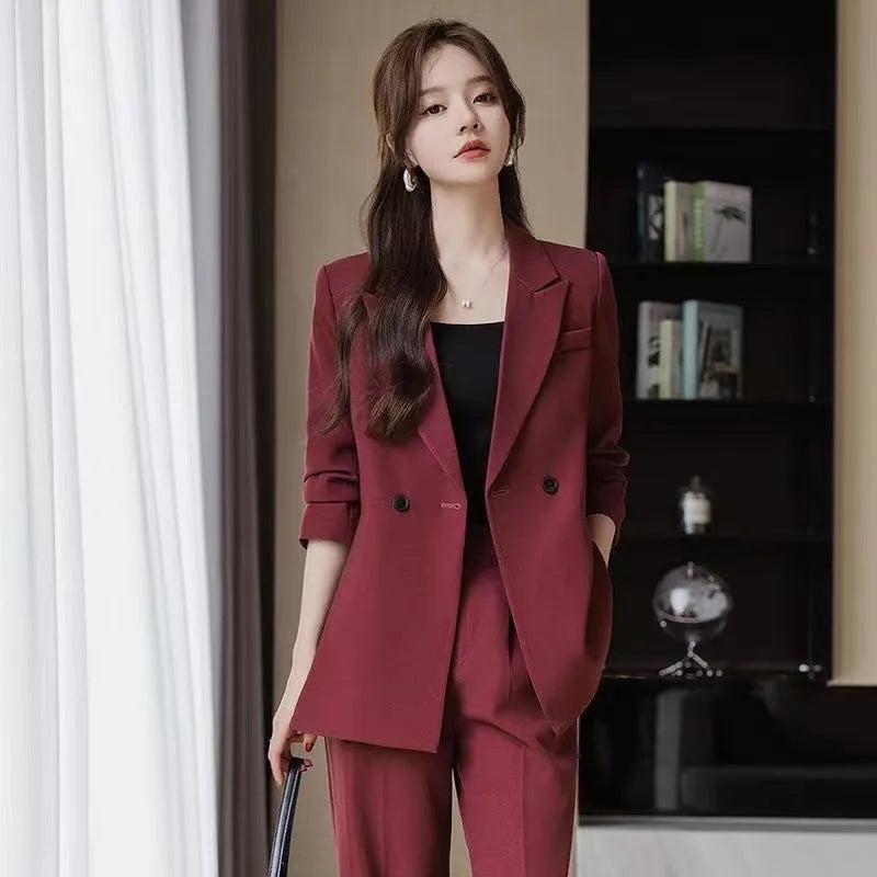 Women's solid colour commuting style casual jacket with long sleeves and soft treatment, available in black